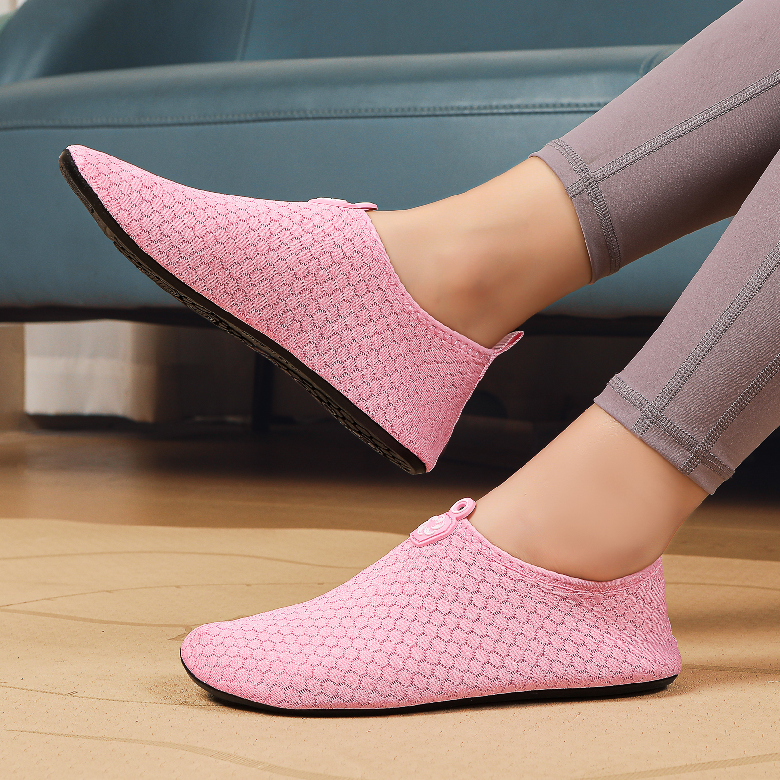 Aquatic Sports Shoes - Pink Water Shoes Unisex Quick Dry