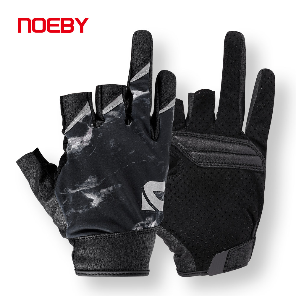 Spearfishing Glove - Noeby 3 Half-Finger Fishing Gloves Anti-Slip