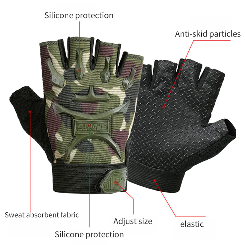 1Pair Kids Sport Gloves,Half F - Spearfishing Glove 评论和价格