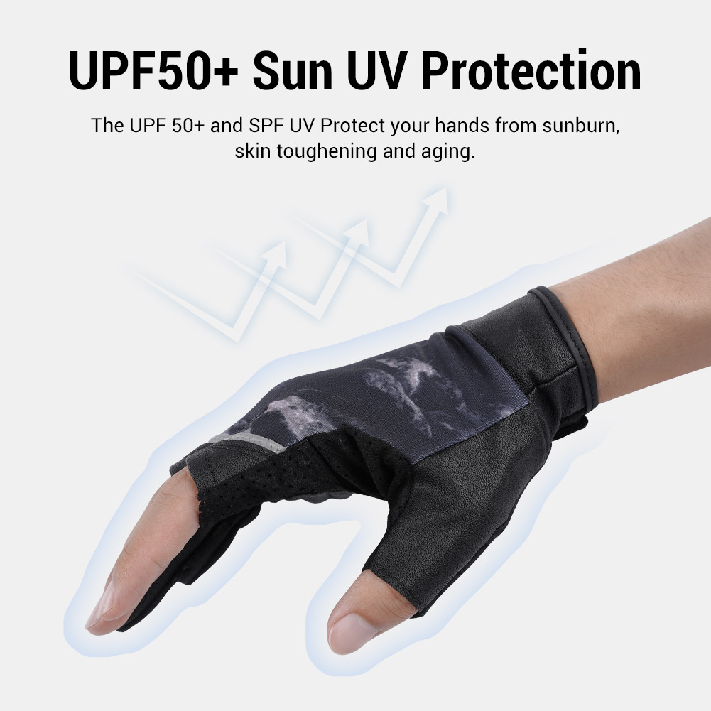 Noeby 3 Half-Finger Fishing Gl - Spearfishing Glove 评论和价格
