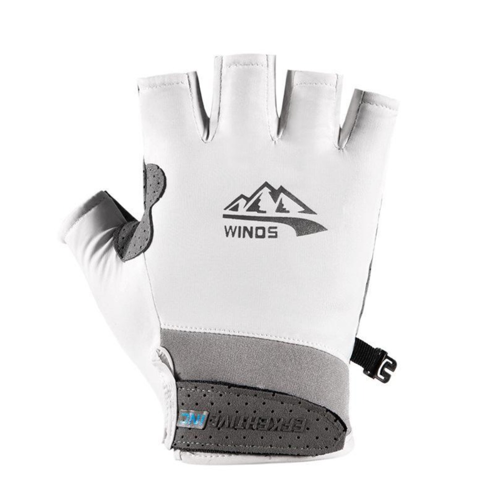 Anti-uv Half Finger Fishing Gl - Spearfishing Glove 评论和价格