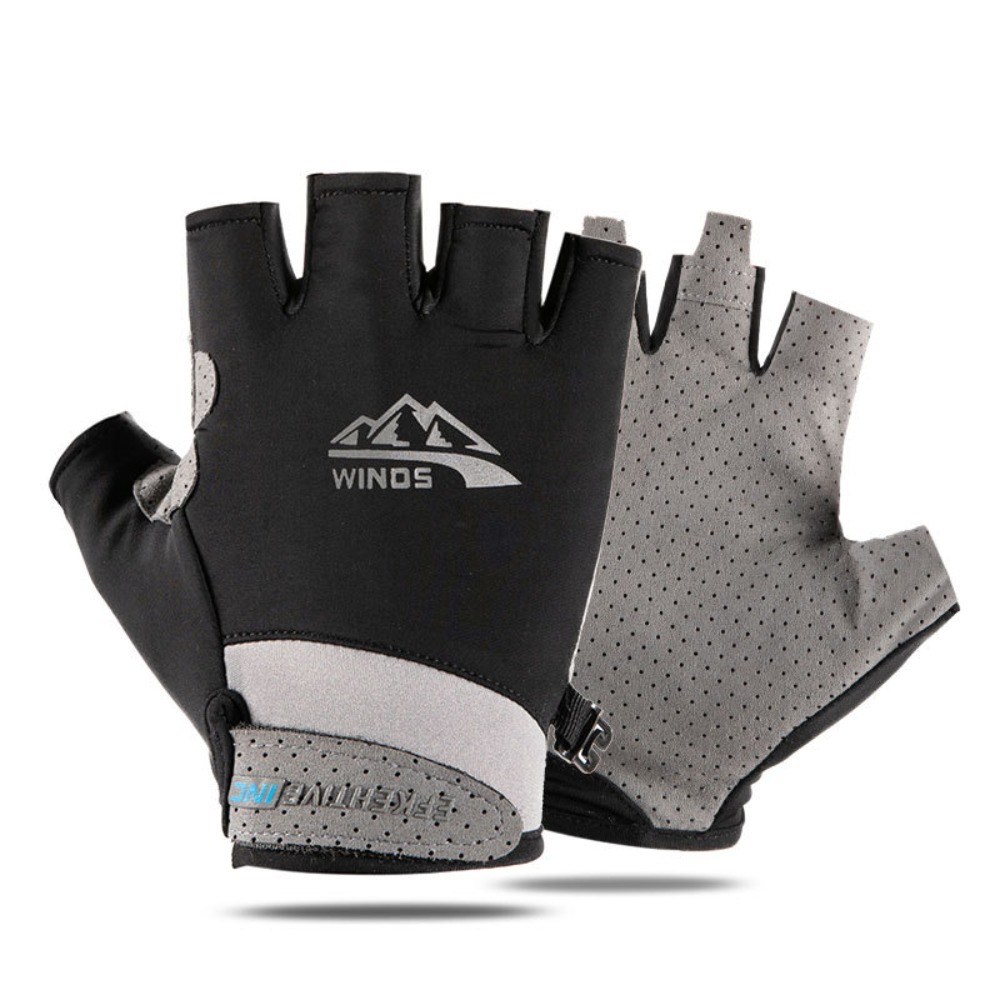 Anti-uv Half Finger Fishing Gl - Spearfishing Glove 评论和价格