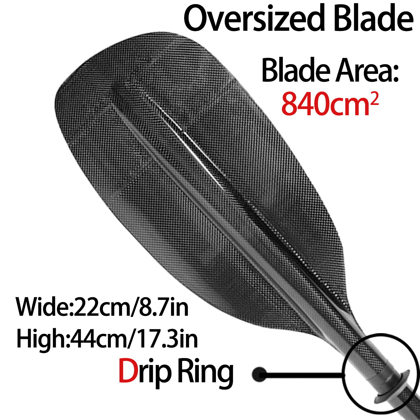 815g Carbon Whitewater Paddle  - Kayak Paddle Carbon 评论和价格