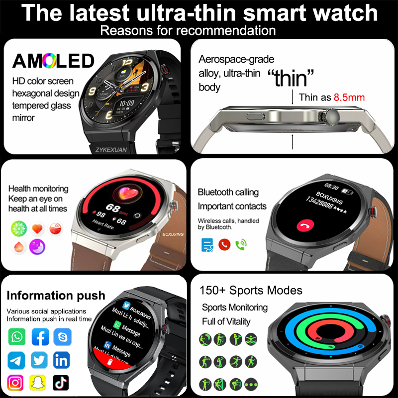 2026 New Ultra Thin Sports Sma - Aquatic Sports Performance 评论和价格
