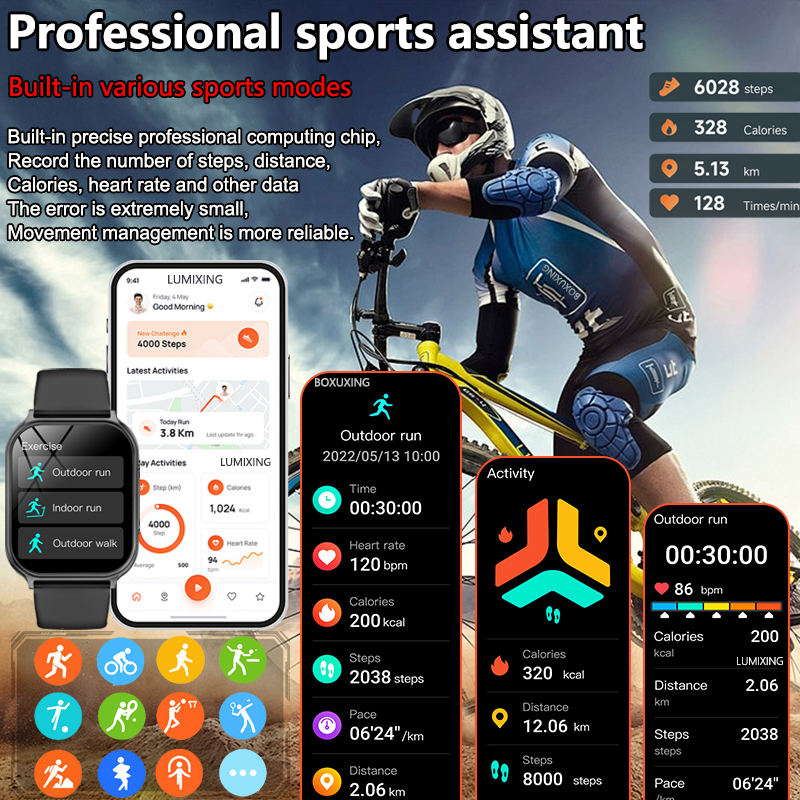 2026 New Smartwatches Men Wome - Aquatic Sports Performance 评论和价格