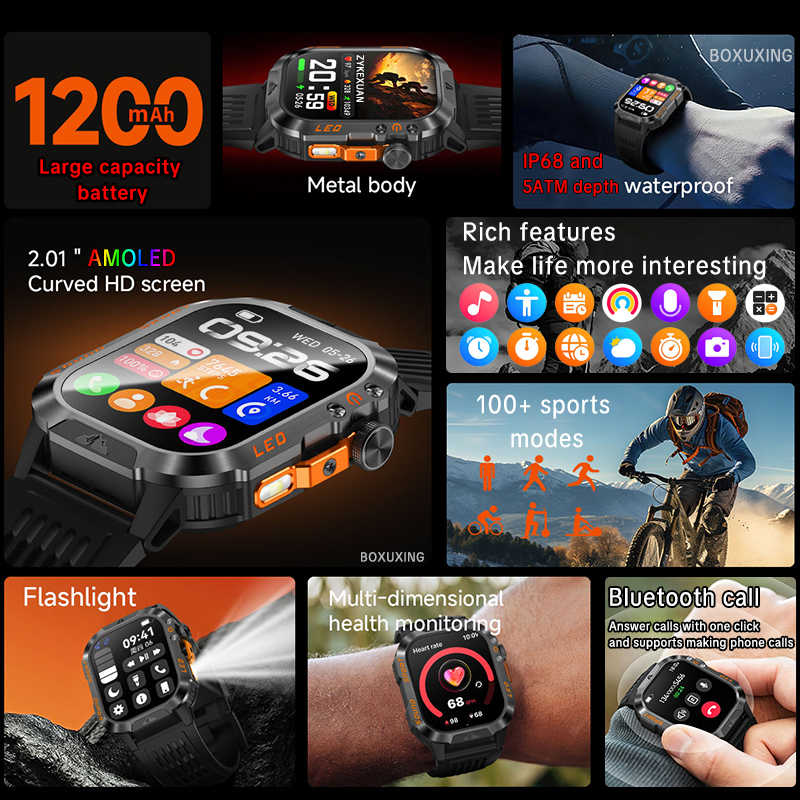 New 1200 mAh Battery Military  - Aquatic Sports Performance 评论和价格